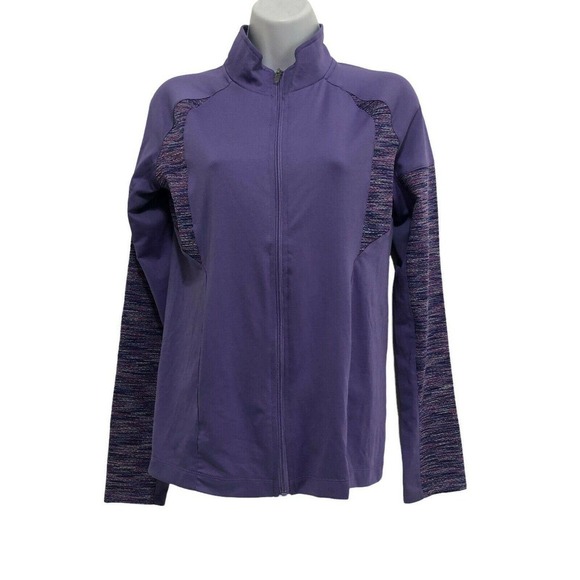 Champion Other - Girls Champion C9 Lavender Purple Track Full Zip Shirt Top XL 14-16 Long Sleeve